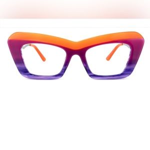 Eyeglass frames - cat eye multicolored